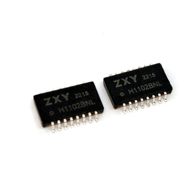 Одиночные гаван модули Pin трансформатора 100 низкопробные t 16 изоляции Lan SMD PoE+