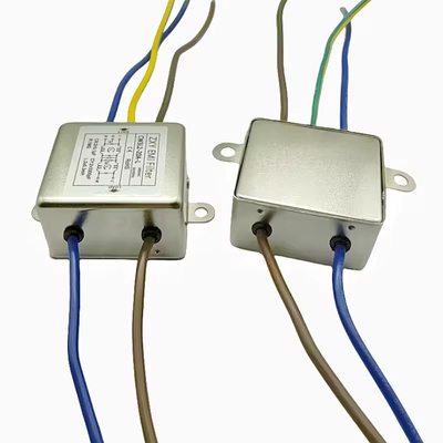 Фильтр EMI однофазный антиинтерферентный источник питания 115V / 250V / 380V CW3L2-20A-L CW4L2-20A-S CW4L2-20A-T 50/60HZ