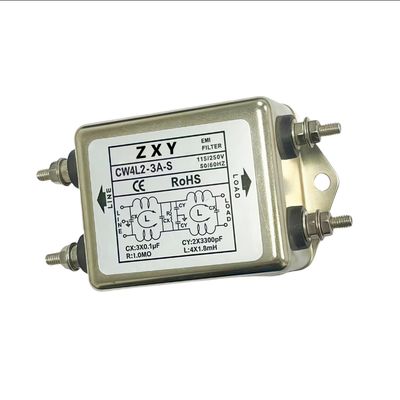 CW4L2-3A-S 115/250V Включение в однофазный переменный ток Двухфазный фильтр питания Фильтр EMI