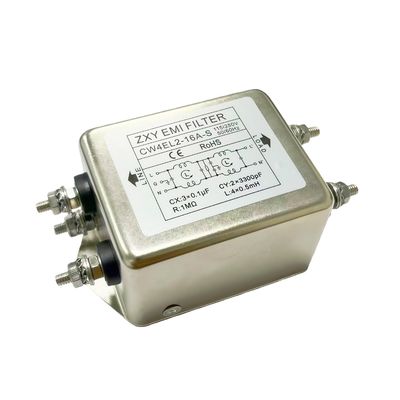 Высокопроизводительный фильтр 115/250В CW4EL2-16A-S для очистки от помех по сети питания, EMI фильтр