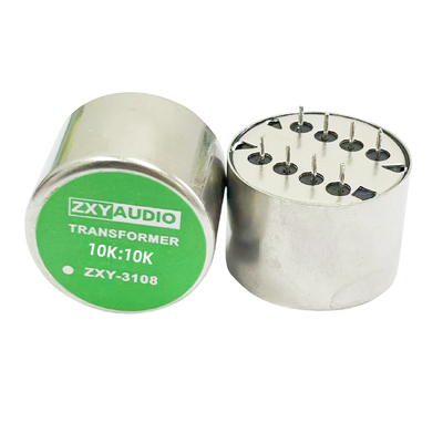 3108 Пермалойный аудиоизоляционный трансформатор с коэффициентом поворота 10K:10K для профессиональной отмены шума аудио и низкой потери высокой надежности